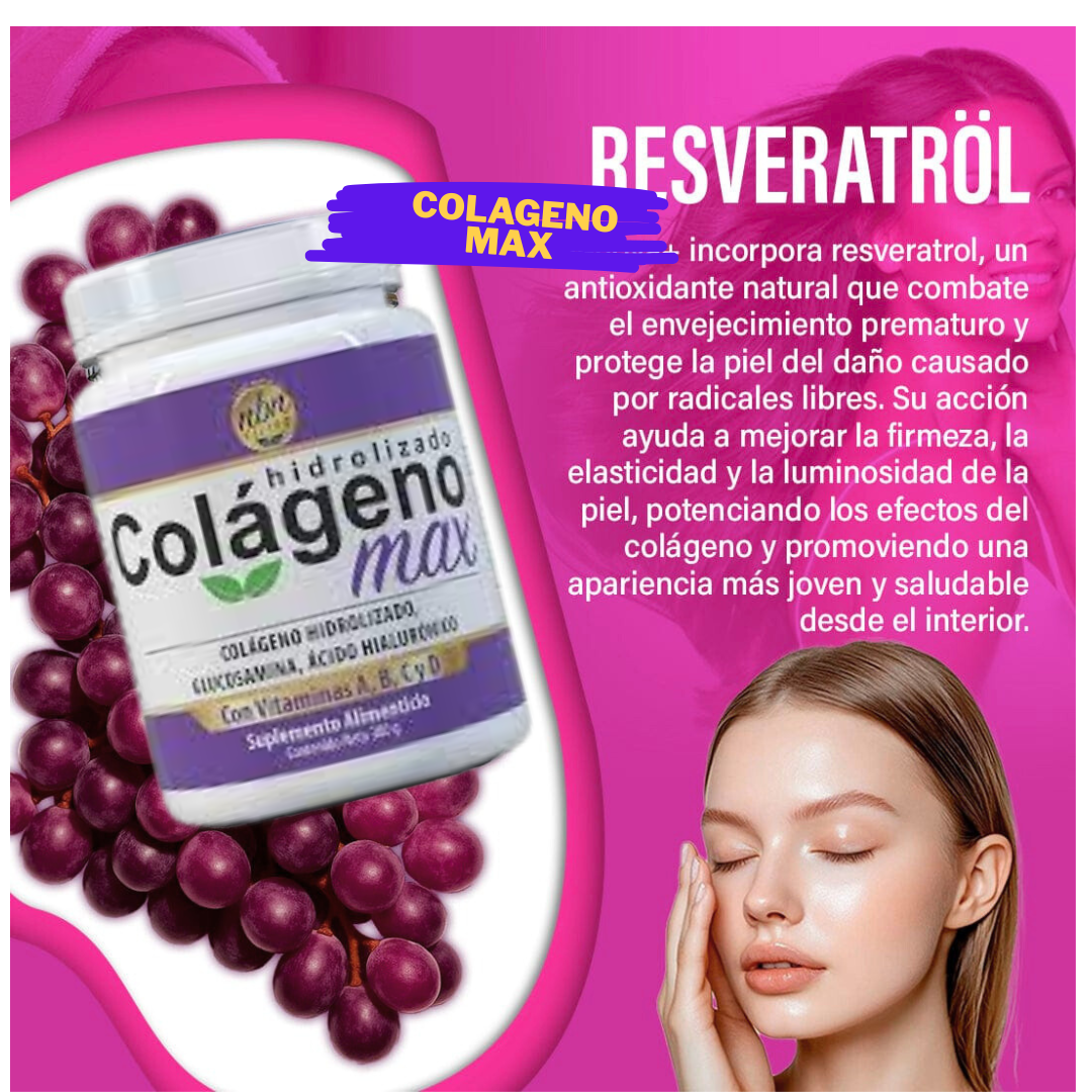 El mejor colágeno ha llegado a tu vida. Te presentamos: COLÁGENO MAX✨