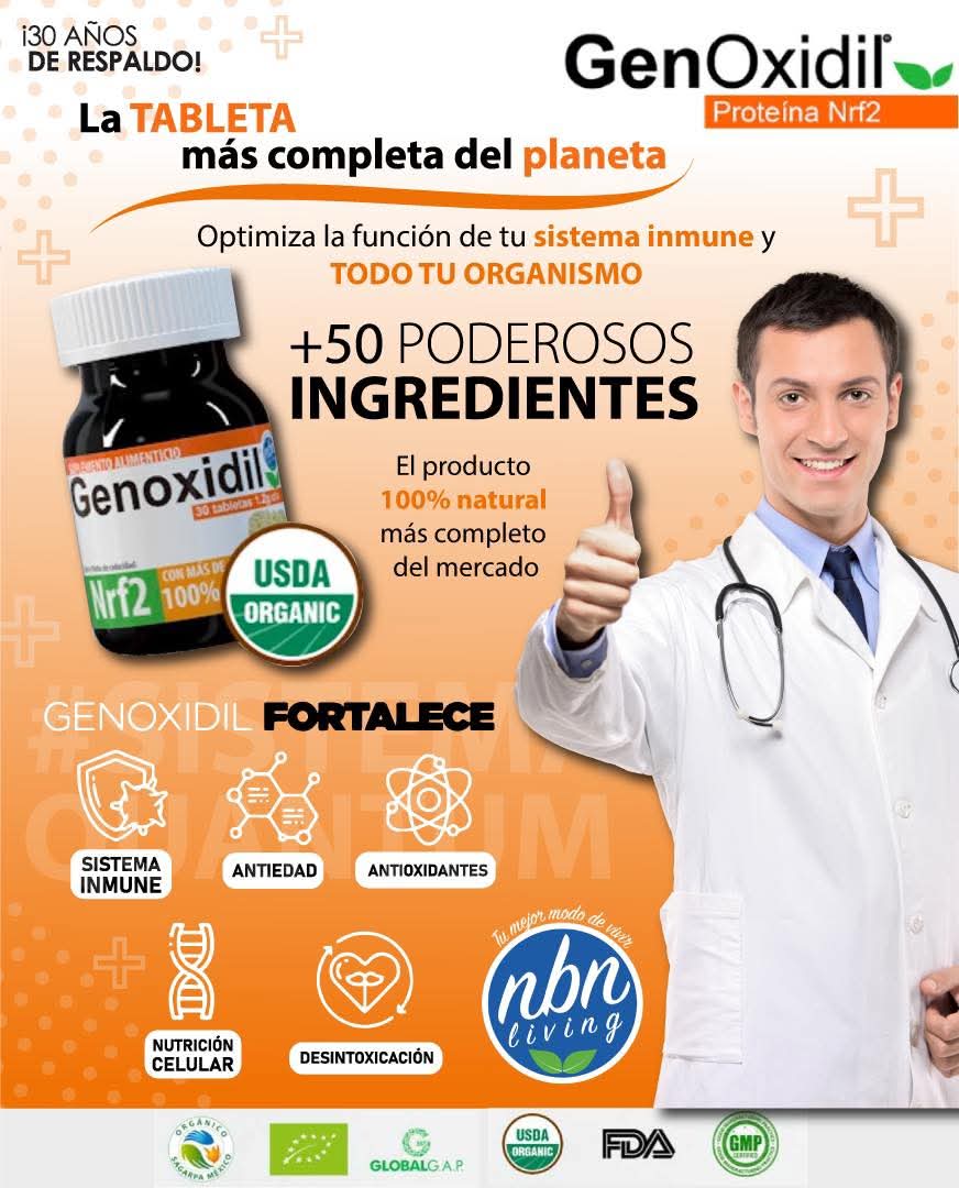 GENOXIDIL ES UN REGENERADOR DE CELULAS MADRES (Nrf2) ACTIVADOR