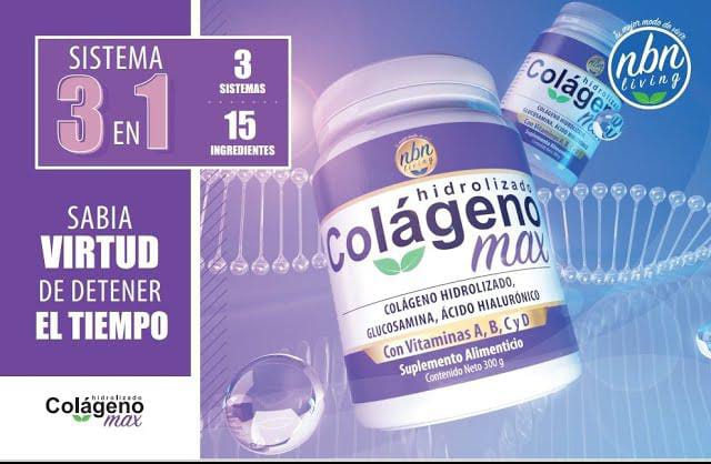 El mejor colágeno ha llegado a tu vida. Te presentamos: COLÁGENO  MAX✨