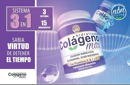 El mejor colágeno ha llegado a tu vida. Te presentamos: COLÁGENO  MAX✨